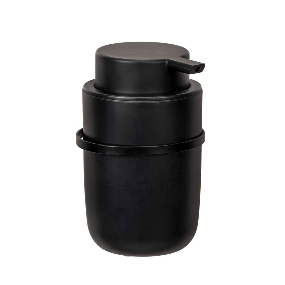 Dispenser Μπάνιου Τοίχου 250ml (8x13x10) Wenko Carpino Black 25347100
