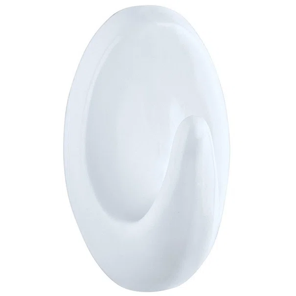Κρεμαστράκια Αυτοκόλλητα (Σετ 2τμχ) Wenko Maxi White 4406010100