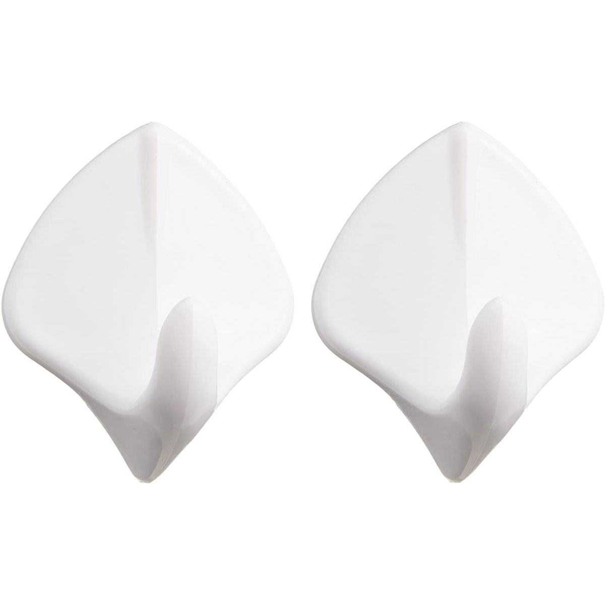 Κρεμαστράκια Αυτοκόλλητα (Σετ 2τμχ) Wenko Rhombus White 4437012100