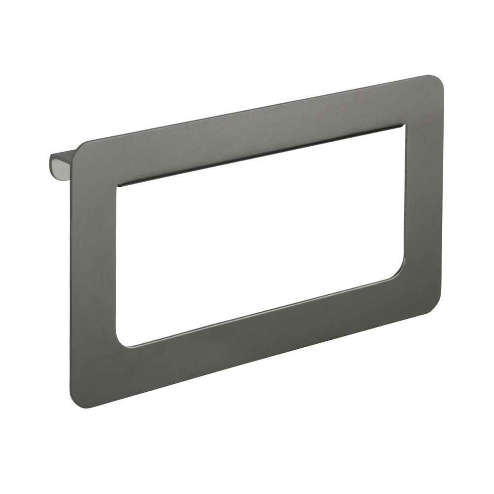 Κρεμάστρα - Κρίκος για Πετσέτα (27X8X16) Wenko Montella Anthracite 23898100 Οργάνωση & Αποθήκευση Κρεμάστρες Γαντζάκια Κρεμαστράκια Τοίχου Spitishop