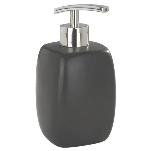 Dispenser Μπάνιου 410ml (8x8x15.5) Wenko Faro Black 20021100
