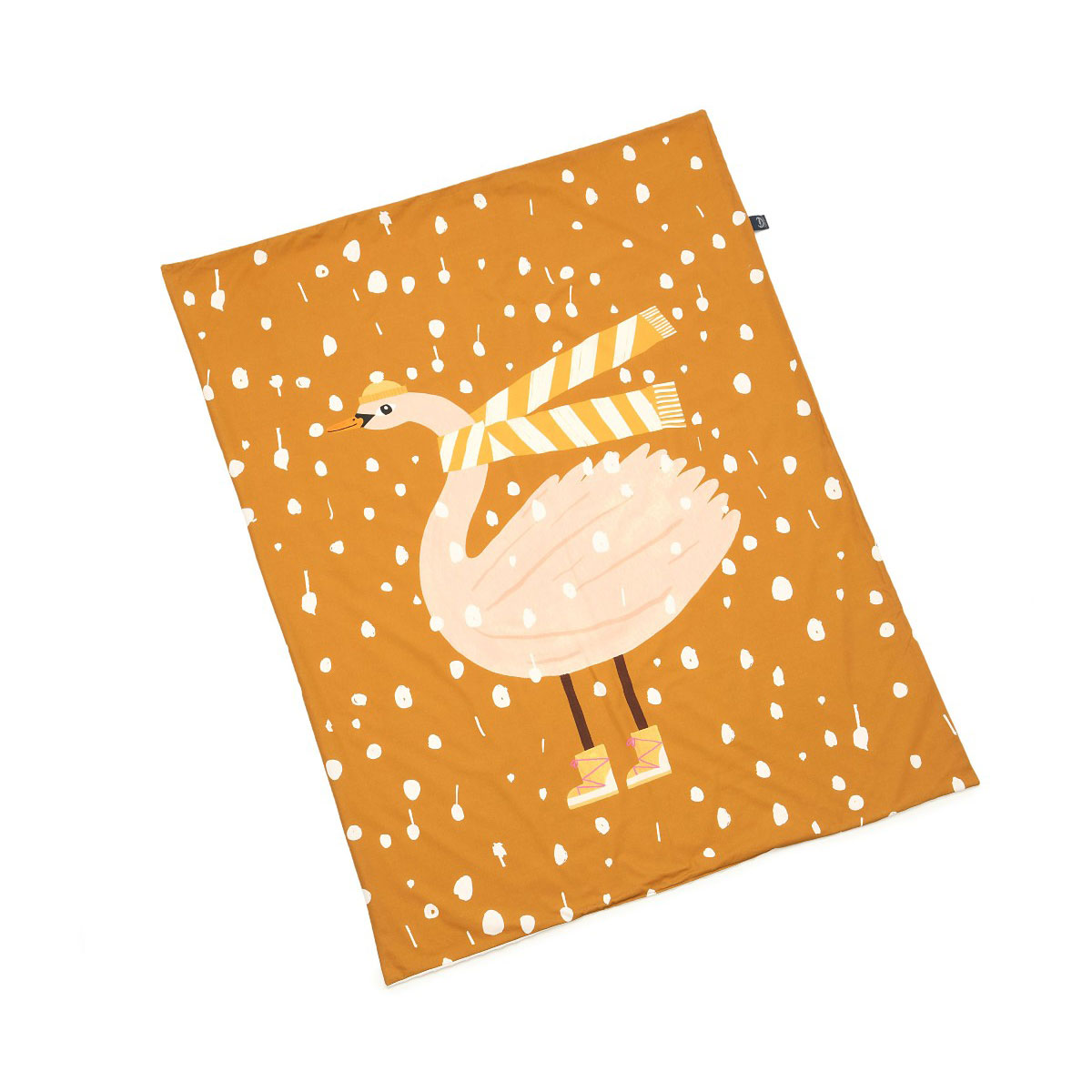 Κουβέρτα Minky Αγκαλιάς (80x100) La Millou Snowflake Sheela Ecru