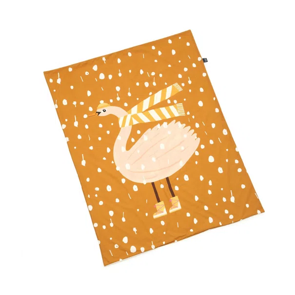 Κουβέρτα Minky Αγκαλιάς (80x100) La Millou Snowflake Sheela Ecru