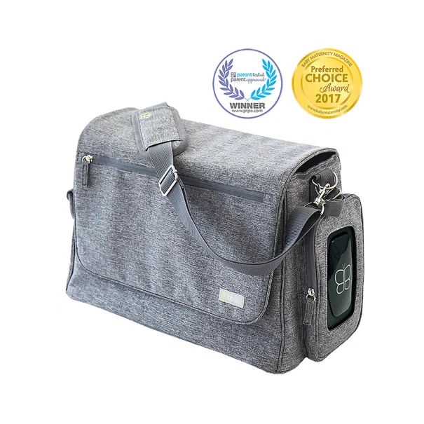 Τσάντα Αλλαξιέρα Με 4 Αξεσουάρ Bbluv Ultra Heather Grey