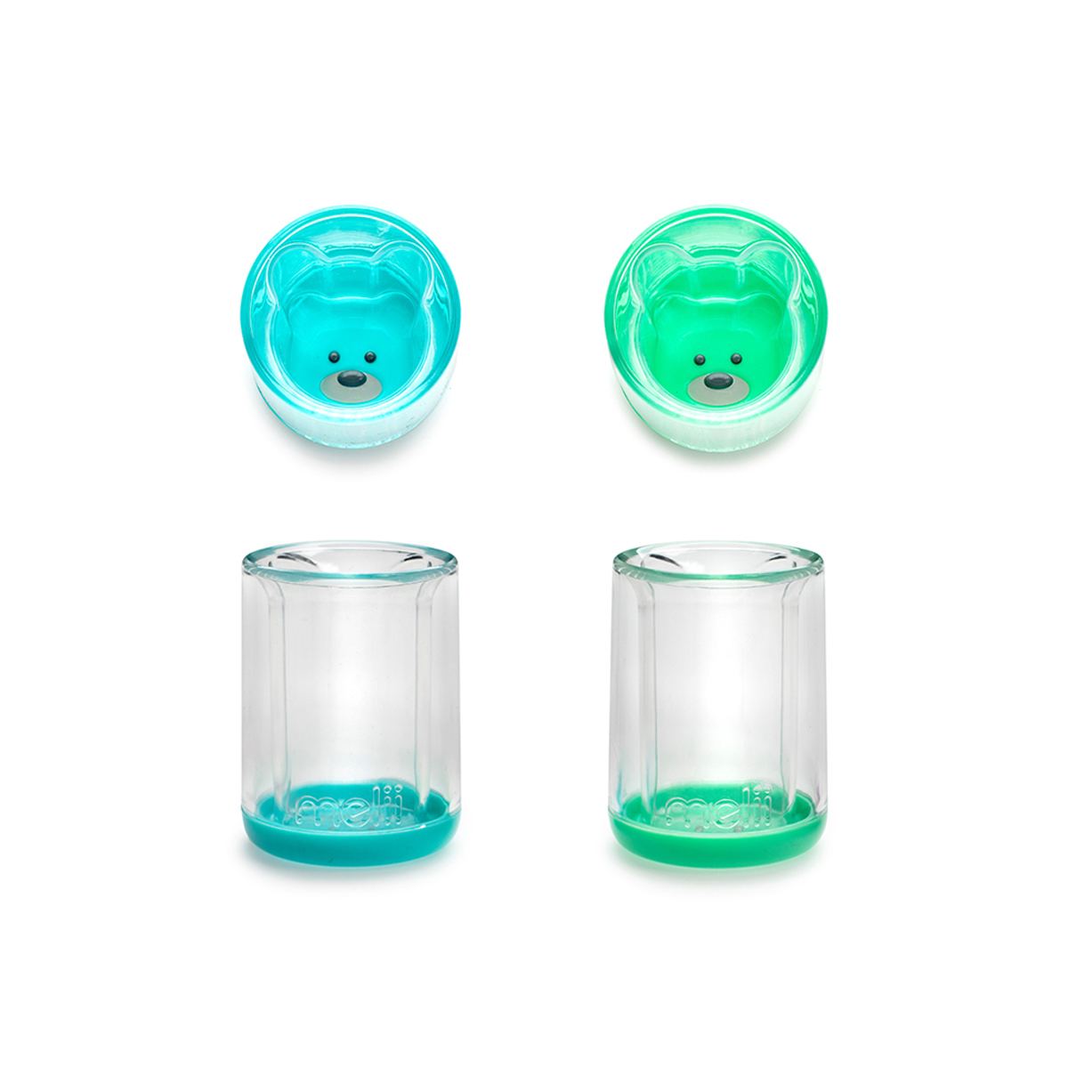 Ποτήρια 145ml (Σετ 2τμχ) Melii Blue-Mint