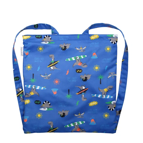 Παιδική Πετσέτα Θαλάσσης Microfiber 2 Όψεων (71x145) FlapjackKids Dino