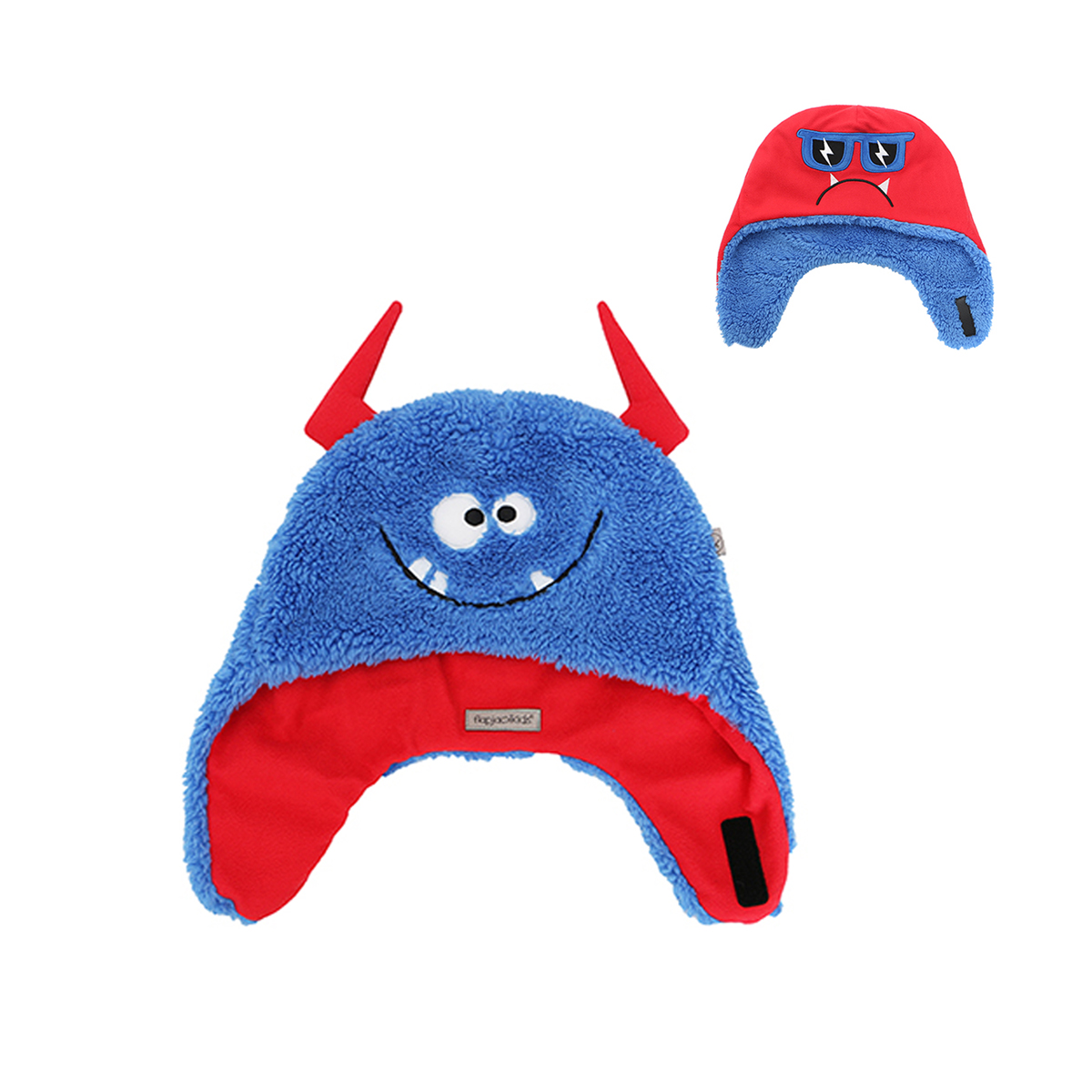 Παιδικό Σκουφάκι Διπλής Όψης FlapjackKids Monsters Medium