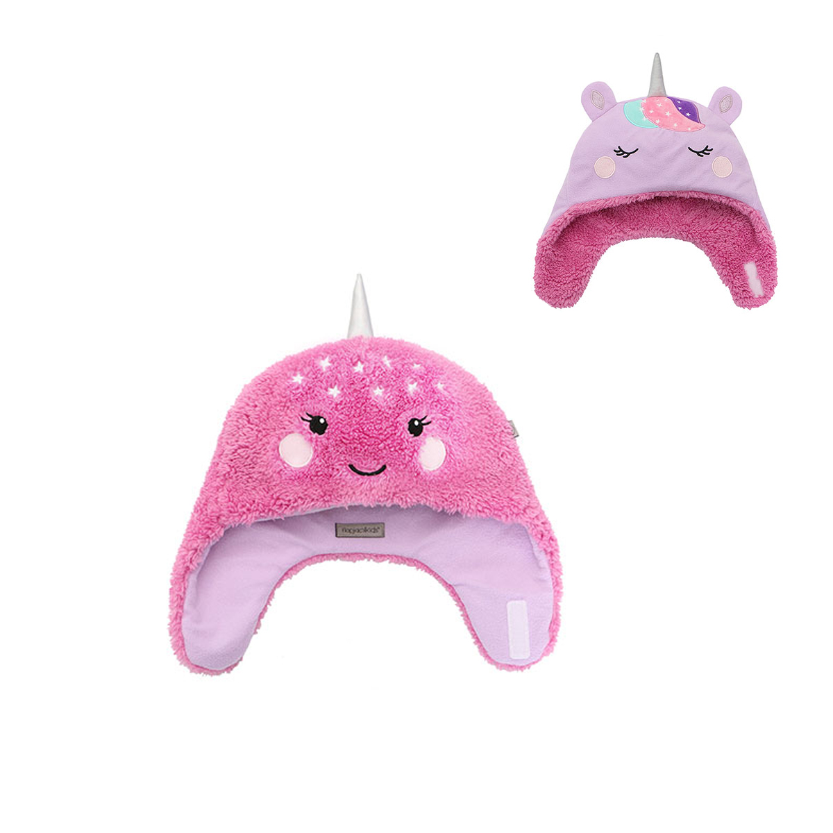 Παιδικό Σκουφάκι Διπλής Όψης FlapjackKids Unicorn/Narwhal Medium