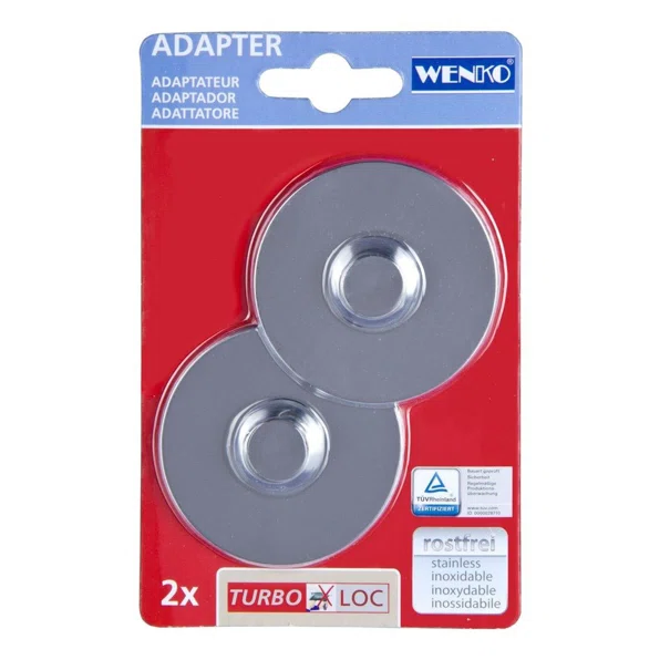 Αυτοκόλλητα Τοποθέτησης (Σετ 2τμχ) Wenko Turbo Loc 20646100