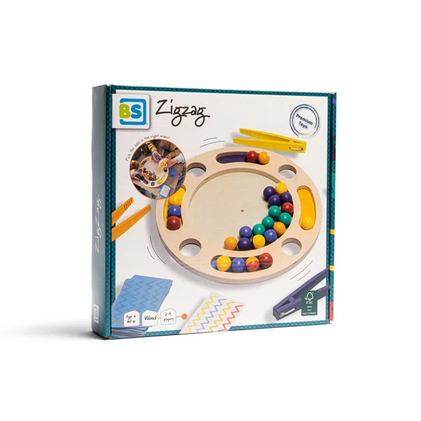 Ξύλινο Επιτραπέζιο Παιχνίδι Bs Toys Zigzag