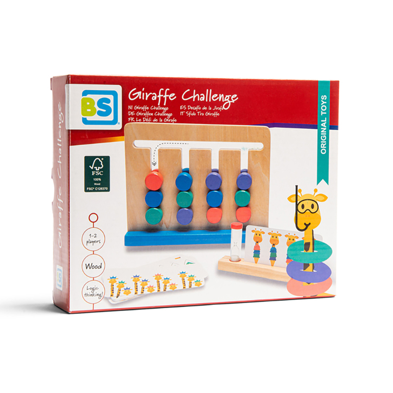 Ξύλινο Παιχνίδι Bs Toys Giraffe Challenge Παιχνίδια Ξύλινα Spitishop