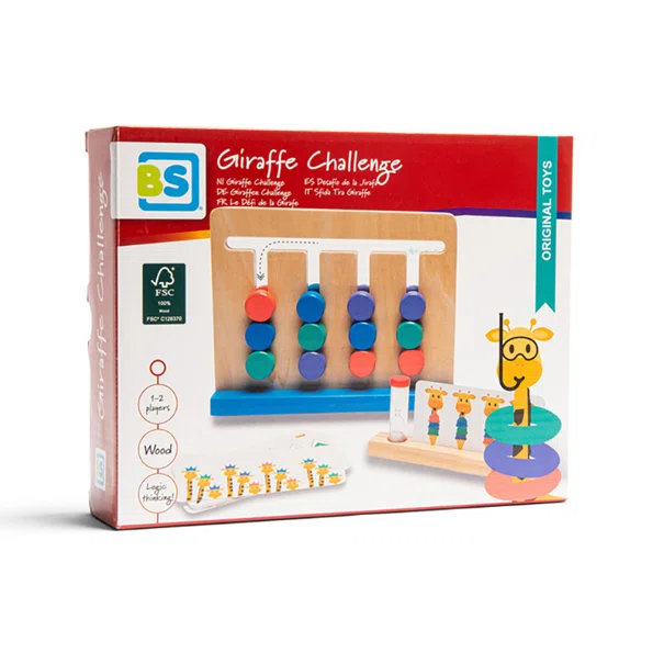 Ξύλινο Παιχνίδι Bs Toys Giraffe Challenge