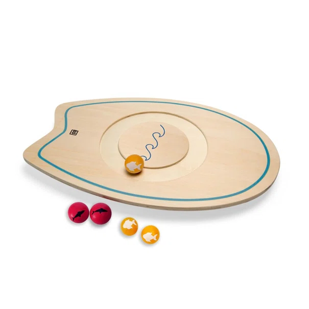Ξύλινο Παιχνίδι Ισορροπίας Bs Toys Σανίδα Σερφ