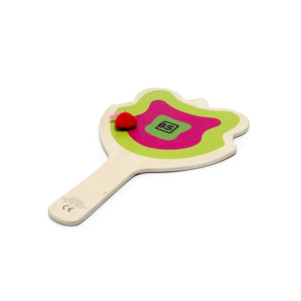 Ξύλινο Παιχνίδι Bs Toys Ρακέτα Βατραχάκι