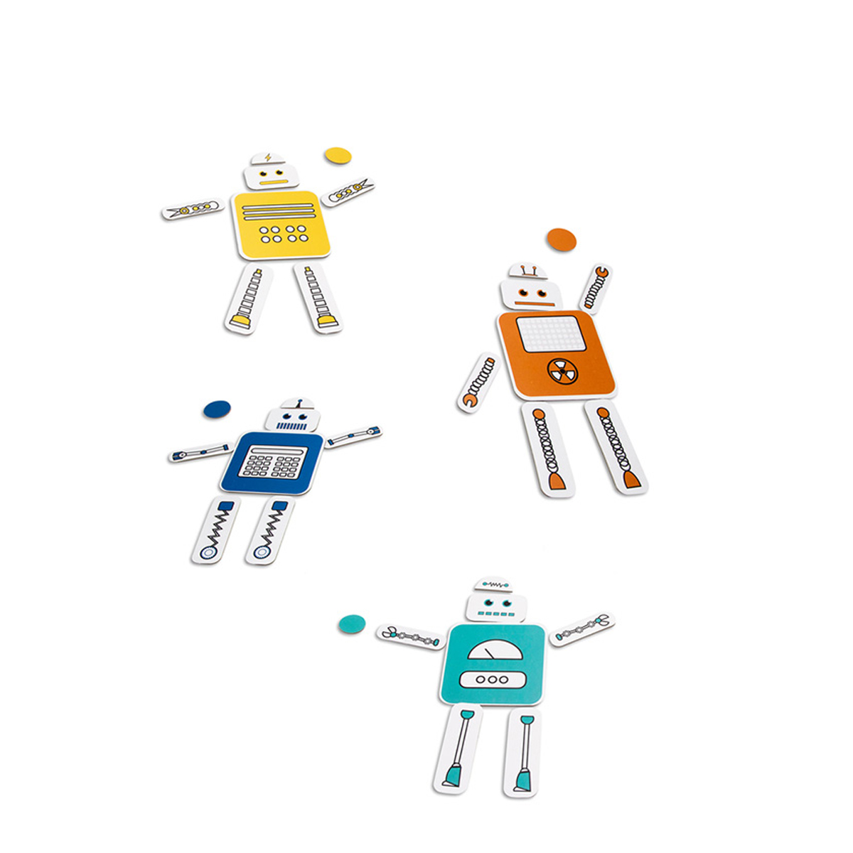 Εκπαιδευτικό Παιχνίδι Bs Toys Robots Friends