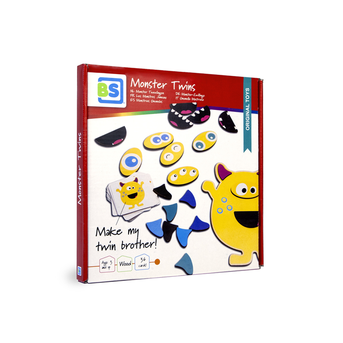 Εκπαιδευτικό Παιχνίδι Bs Toys Monster Twins Παιχνίδια Επιτραπέζια - Εκπαιδευτικά Spitishop