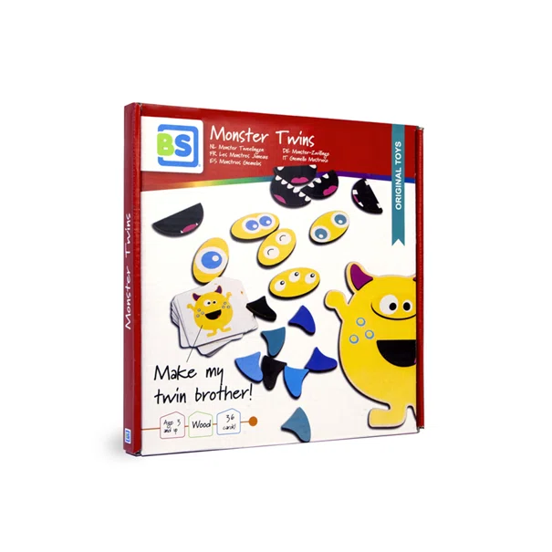 Εκπαιδευτικό Παιχνίδι Bs Toys Monster Twins