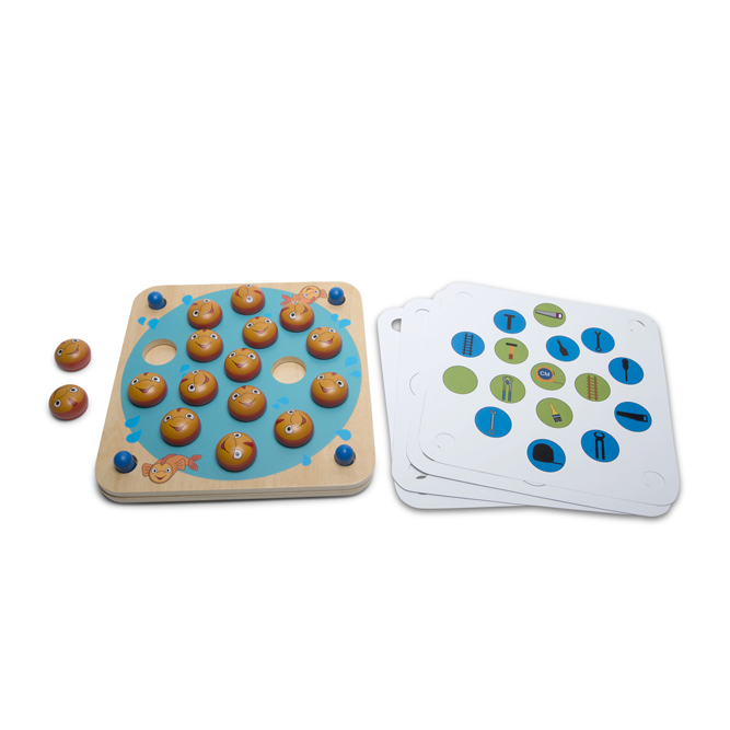 Παιχνίδι Μνήμης Bs Toys Memo Fish Παιχνίδια Επιτραπέζια - Εκπαιδευτικά Spitishop
