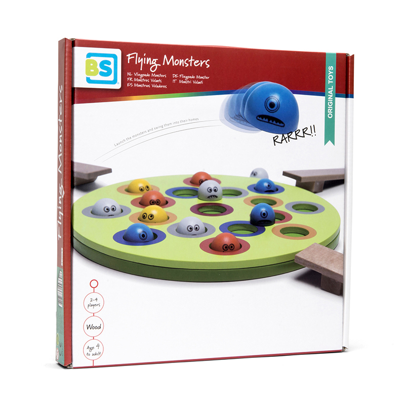 Ξύλινο Επιτραπέζιο Παιχνίδι Bs Toys Ιπτάμενα Τερατάκια Παιχνίδια Ξύλινα Spitishop