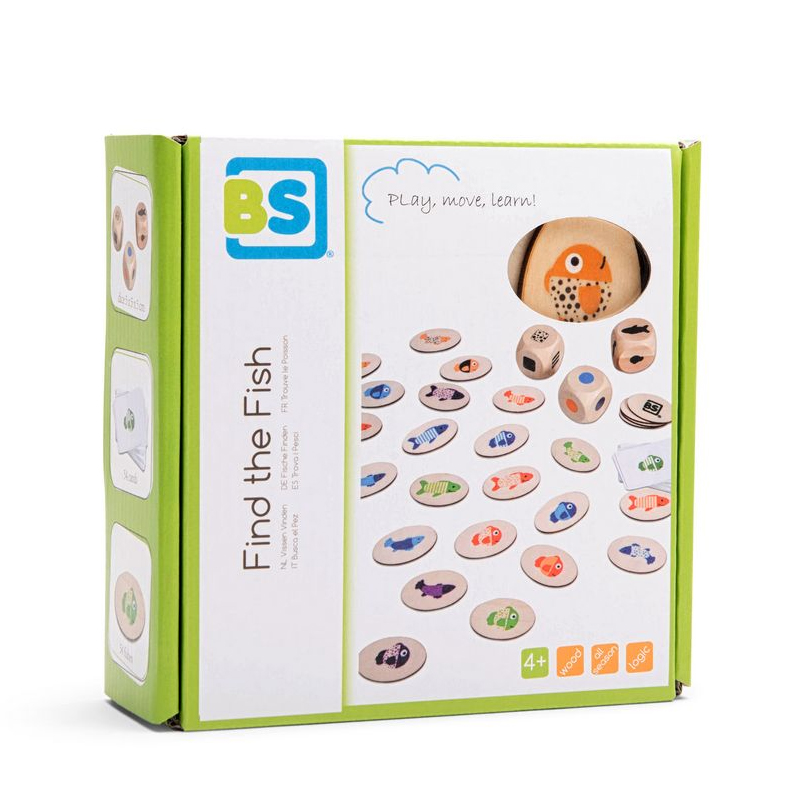 Επιτραπέζιο Παιχνίδι Bs Toys Βρες το Ψαράκι Παιχνίδια Επιτραπέζια - Εκπαιδευτικά Spitishop