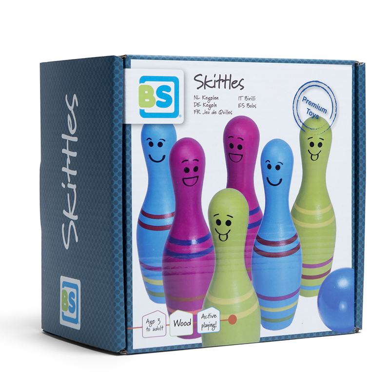Ξύλινο Παιχνίδι Bs Toys Bowling Skittles Jr Παιχνίδια Ξύλινα Spitishop