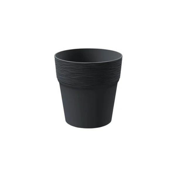 Γλάστρα (Φ12x12.2) Marhome Furu Ανθρακί 09-DFA120-S433