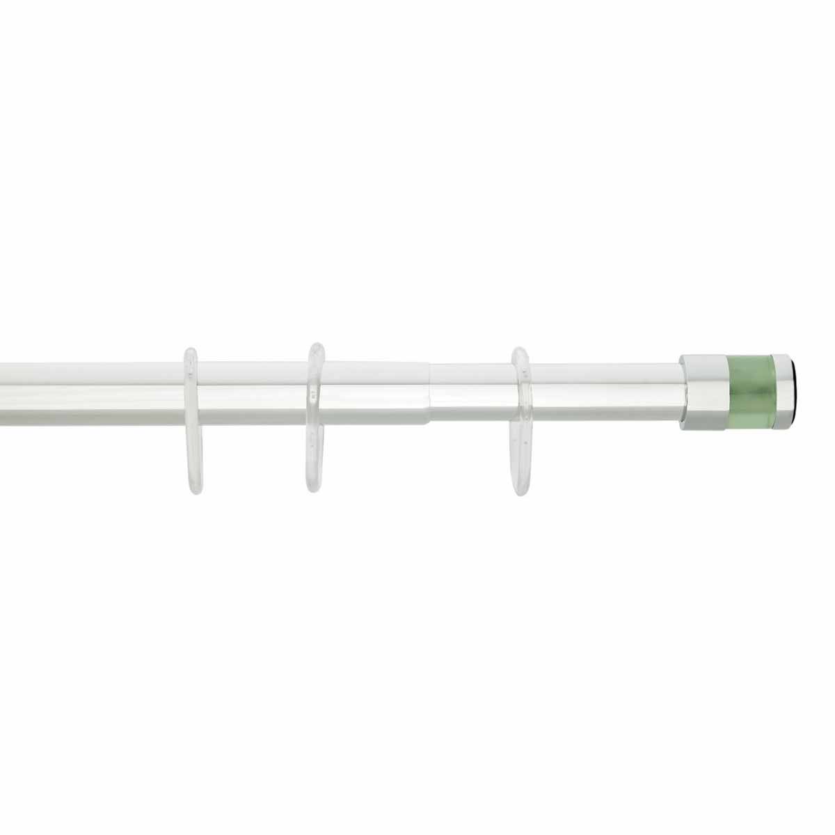 Πτυσσόμενος Βραχίονας Μπάνιου 120-220cm Grekon 1240 Glass Green