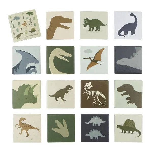 Παιχνίδι Μνήμης Α Little Lovely Company Dinosaurs PGMEDI04