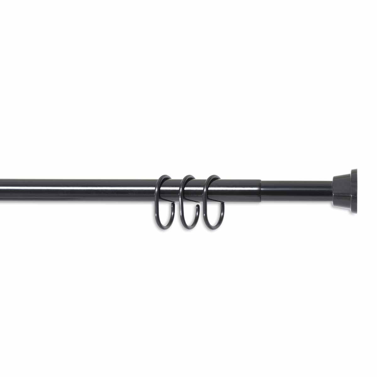 Πτυσσόμενος Βραχίονας Μπάνιου 120-220cm Grekon 1211 Black