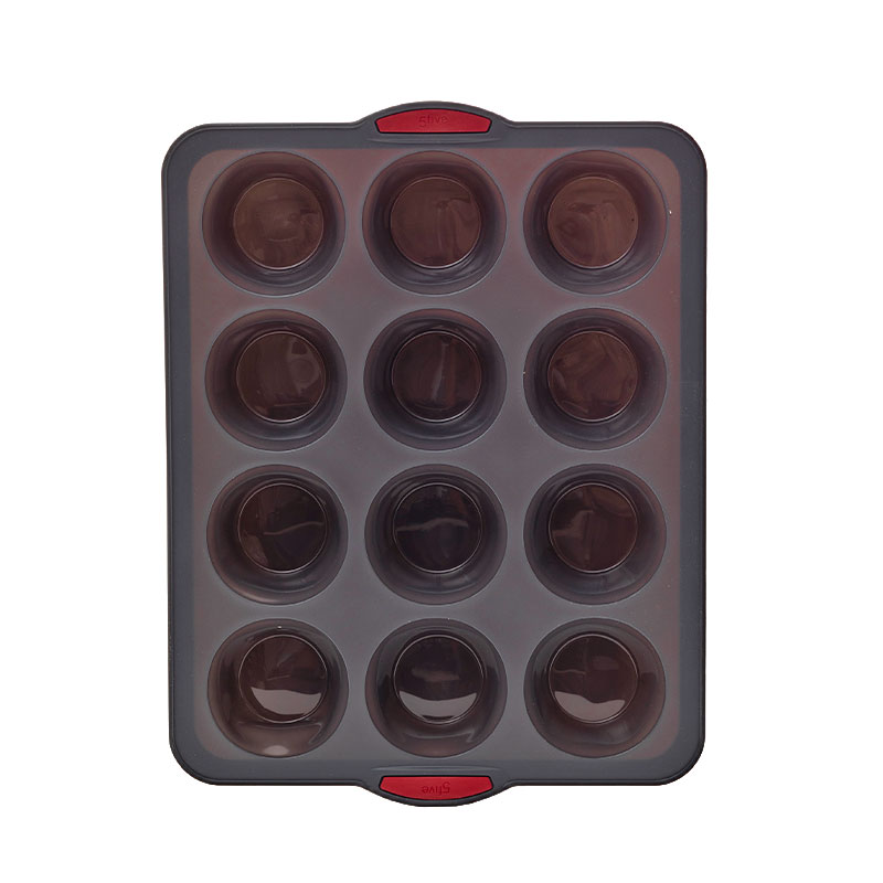 Φόρμα Σιλικόνης Για 12 Cupcake/Muffin F-V Silitop 151369