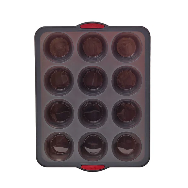 Φόρμα Σιλικόνης Για 12 Cupcake/Muffin F-V Silitop 151369