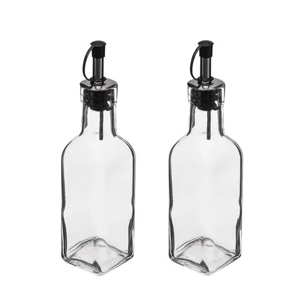 Μπουκάλια Για Λάδι & Ξύδι (Σετ 2τμχ) F-V Glass Set 150164