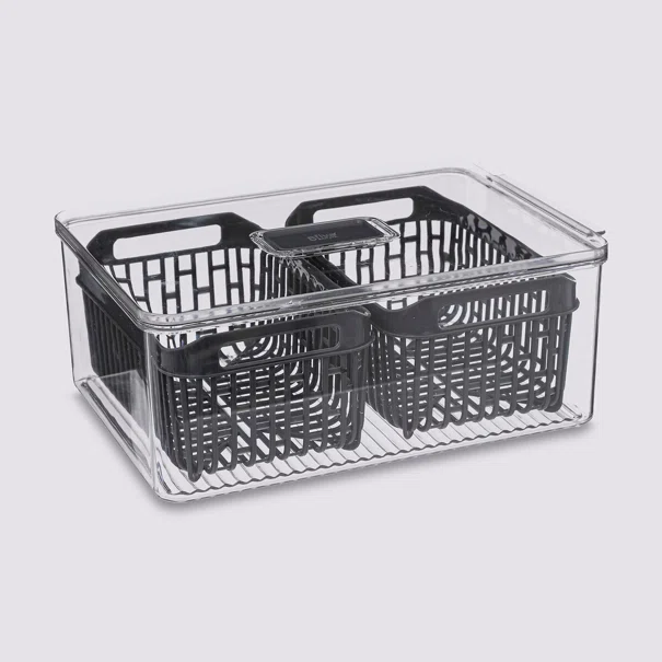 Ράφι Ψυγείου Με Καπάκι (32.5x22x12) F-V Tidy Fridge 189619