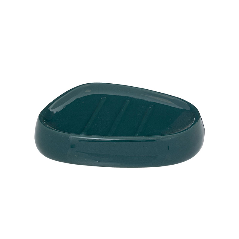 Σαπουνοθήκη (12x9.5x2.5) F-V Soap Dish Silk Petrol 138015P