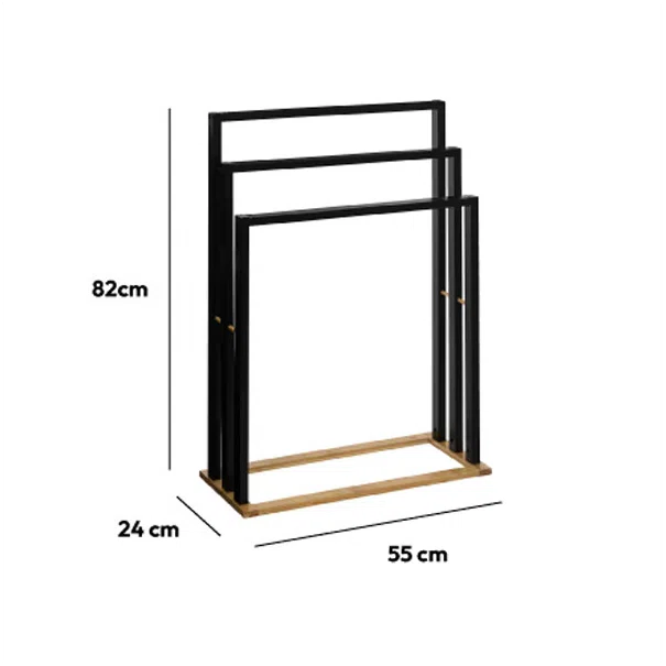 Σταντ Για Πετσέτες (55x24x82) F-V Towel Dryer Bamboo 119311B
