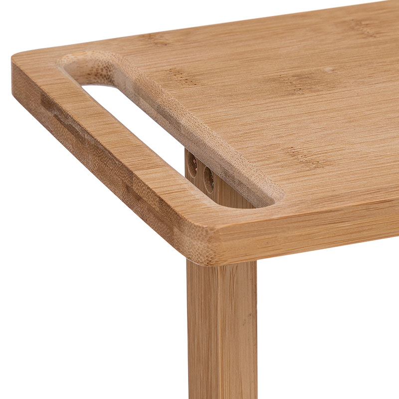 Τρόλεϊ/Ραφιέρα 3 Θέσεων (25x23x86) F-V Bamboo Trolley Wheels 174783