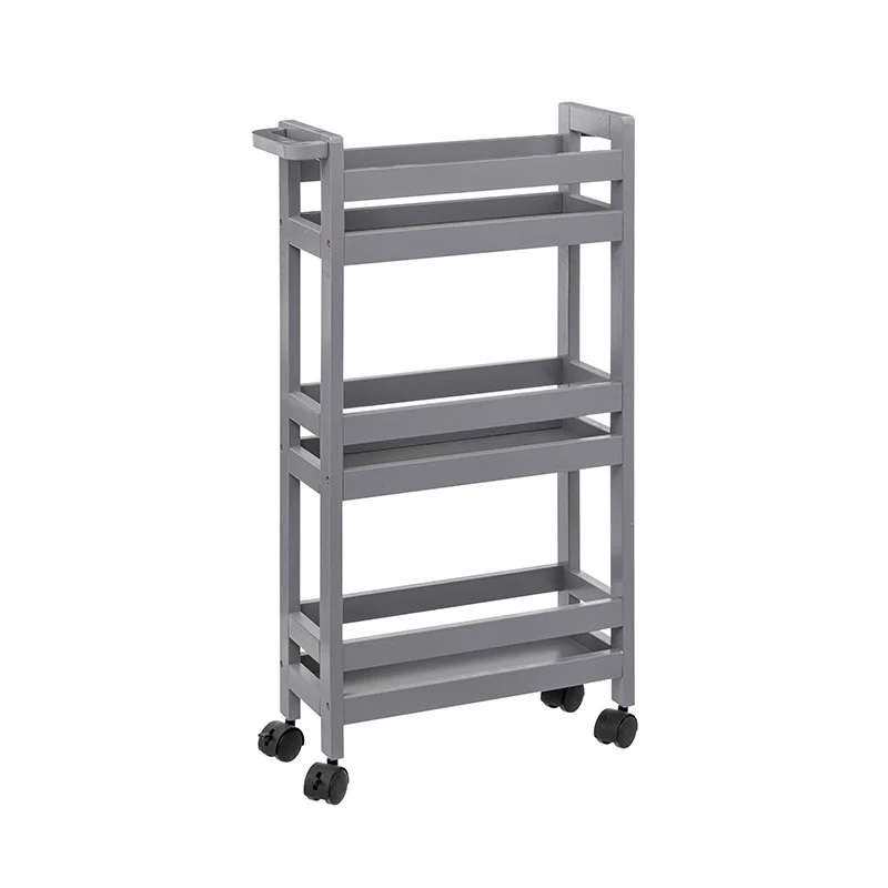 Τρόλεϊ/Ραφιέρα 3 Θέσεων (40x15.5x75) F-V Wheels Trolley Beton 174762H