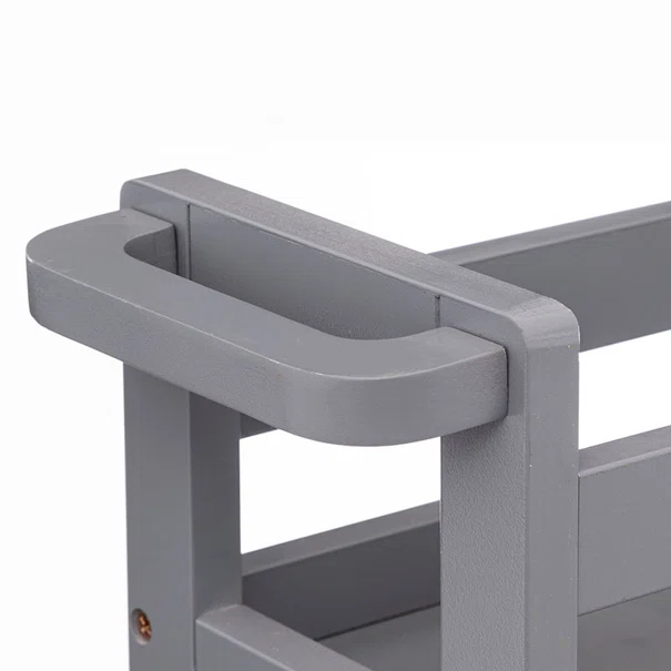 Τρόλεϊ/Ραφιέρα 3 Θέσεων (40x15.5x75) F-V Wheels Trolley Beton 174762H