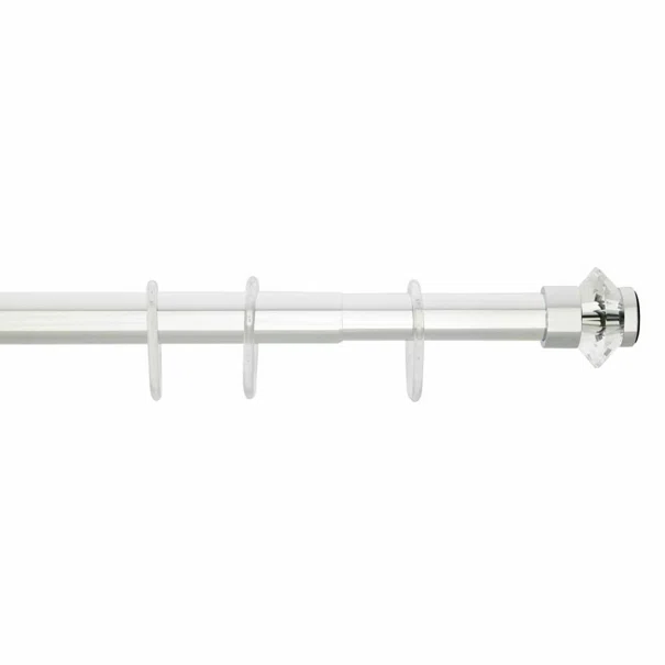 Πτυσσόμενος Βραχίονας Μπάνιου 120-220cm Grekon 1222 Crystal Disk