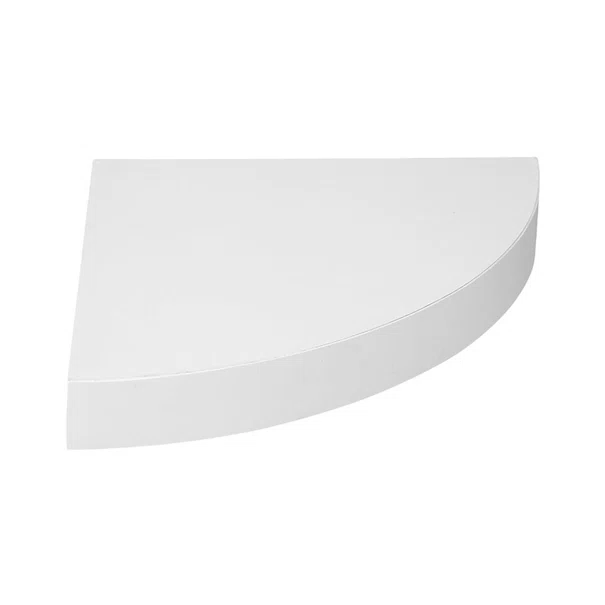 Γωνιακό Ράφι Τοίχου (25x25x3.8) F-V Fixi White 181396B
