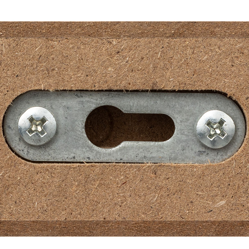 Γωνιακό Ράφι Τοίχου (25x25x3.8) F-V Fixi Oak 181396C