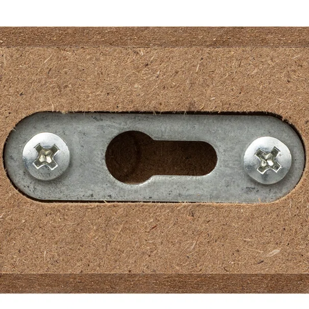 Γωνιακό Ράφι Τοίχου (25x25x3.8) F-V Fixi Oak 181396C