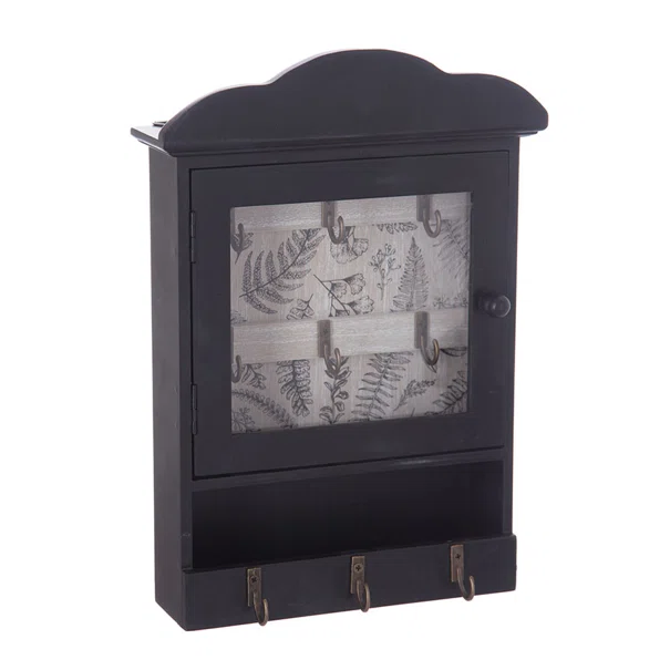Κλειδοθήκη (20x5.5x28.5) A-S Key Box Vintage Black 148438