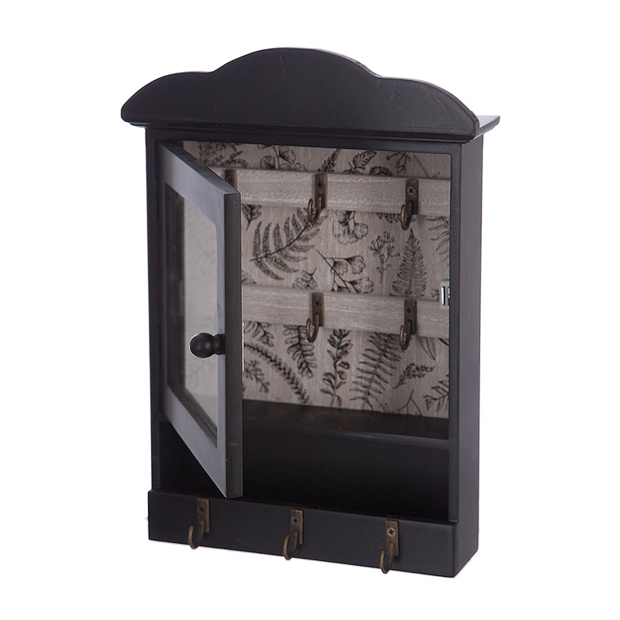Κλειδοθήκη (20X5 5X28 5) A-S Key Box Vintage Black 148438 Όσα Αγαπήσατε Περισσότερο Μόλις Ξαναήρθαν - Είναι Πάλι Εδώ τα Διακοσμητικά Που Spitishop