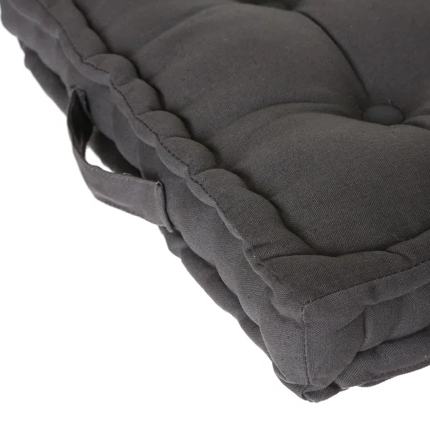Μαξιλάρα Δαπέδου (40x40x8) A-S Floor Cushion Dark Grey 103852L