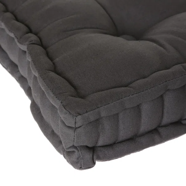 Μαξιλάρα Δαπέδου (40x40x8) A-S Floor Cushion Dark Grey 103852L