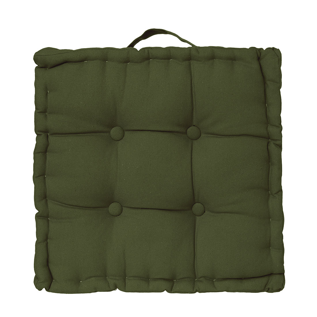 Μαξιλάρα Δαπέδου (40x40x8) A-S Floor Cushion Khaki 103852K2