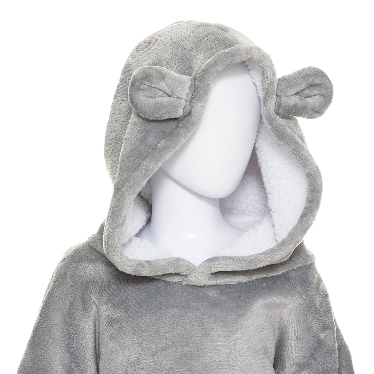 Fleece Φούτερ Με Sherpa A-S Hood Bear 174252C