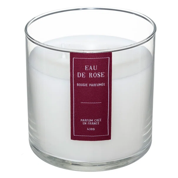 Κερί Αρωματικό 430gr (Φ10x10) C-B Sili Rose Candle 181629C
