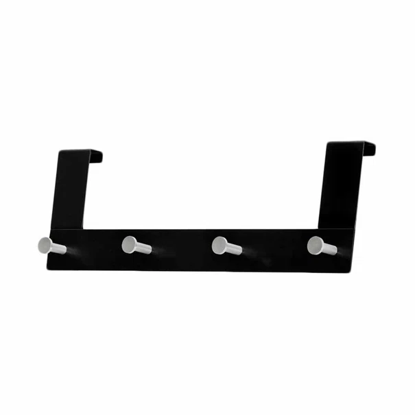 Κρεμάστρα Πόρτας 4 Θέσεων Grekon 304 Black